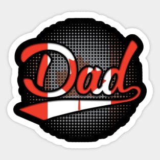 Canadian Dad - Gift for Canadian From Canada Sticker